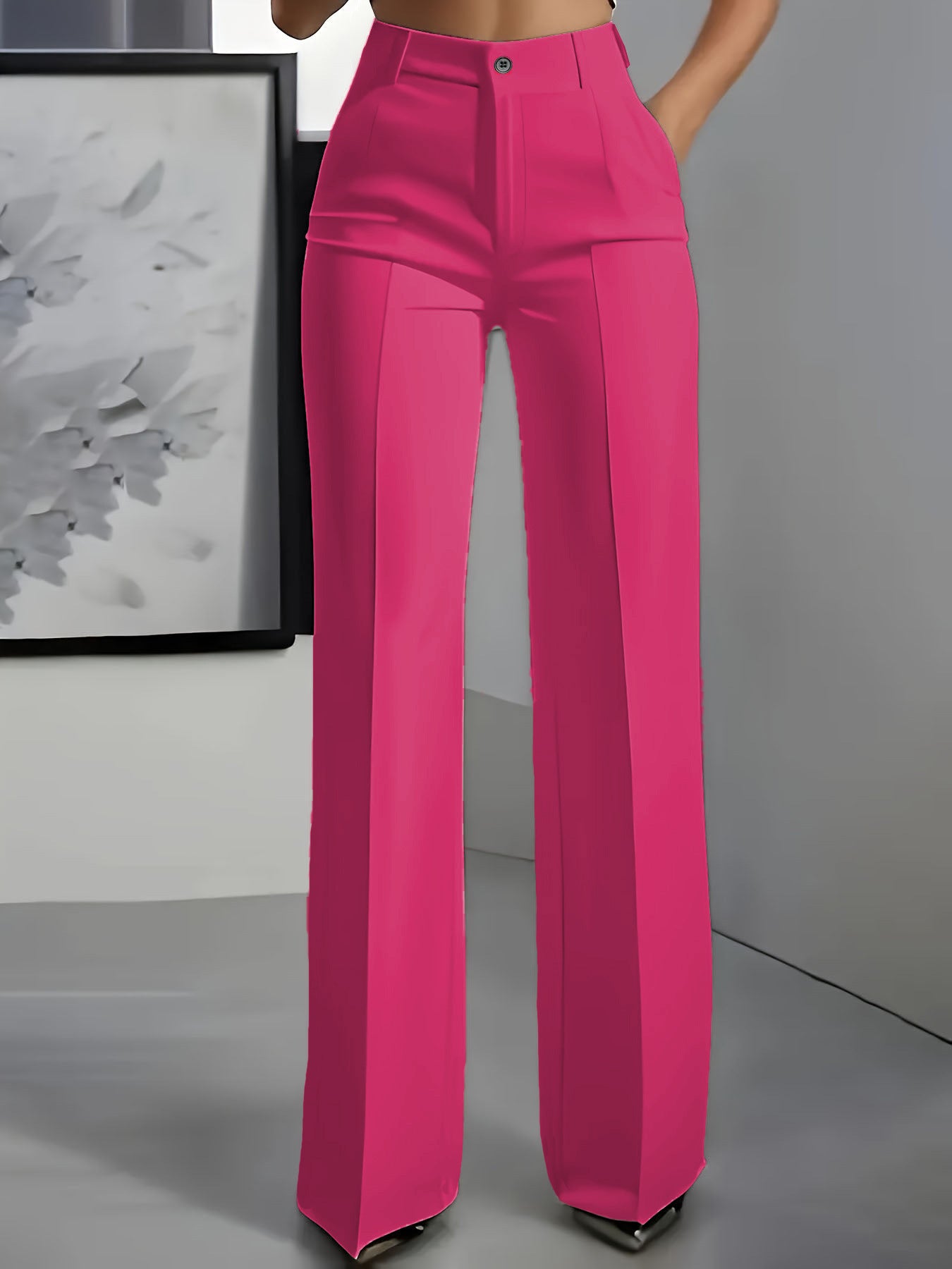 Pantalon Minimaliste Femme