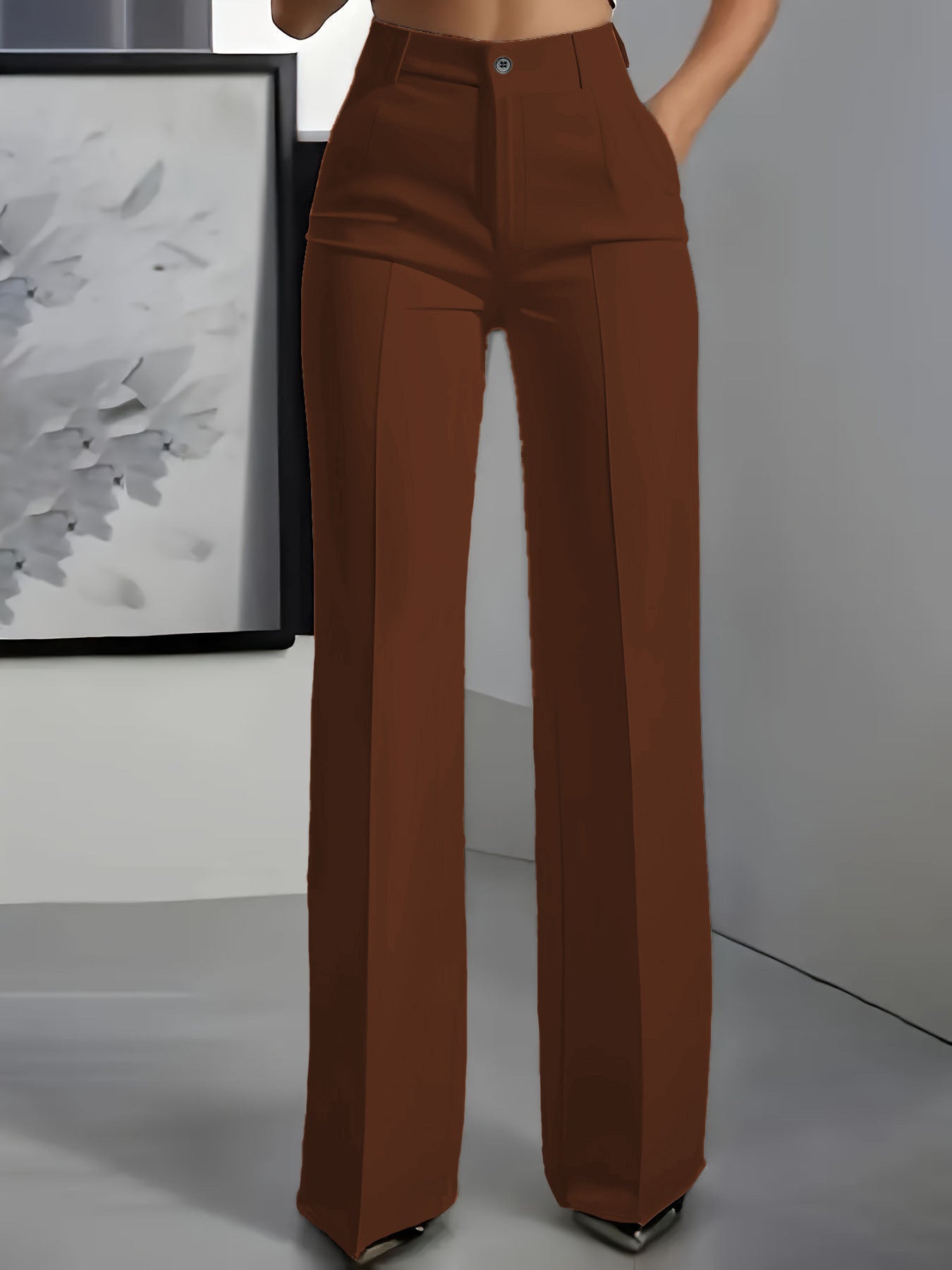 Pantalon Minimaliste Femme
