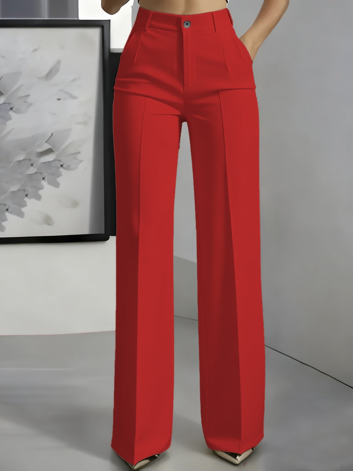 Pantalon Minimaliste Femme