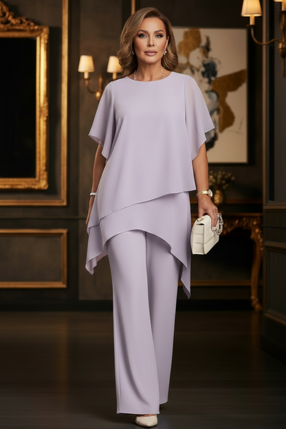 Ensemble Élégant en Mousseline