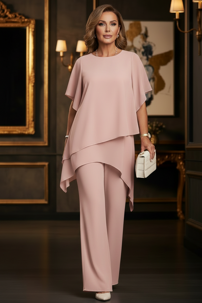 Ensemble Élégant en Mousseline